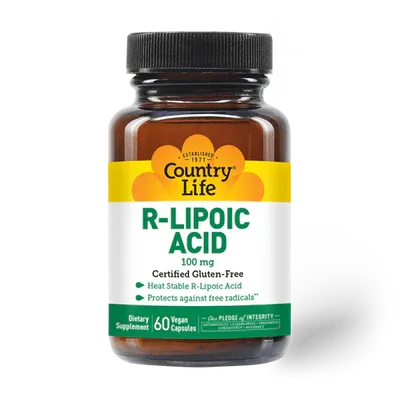 Country Life R - Lipoic Acid 100mg 60 vegan caps