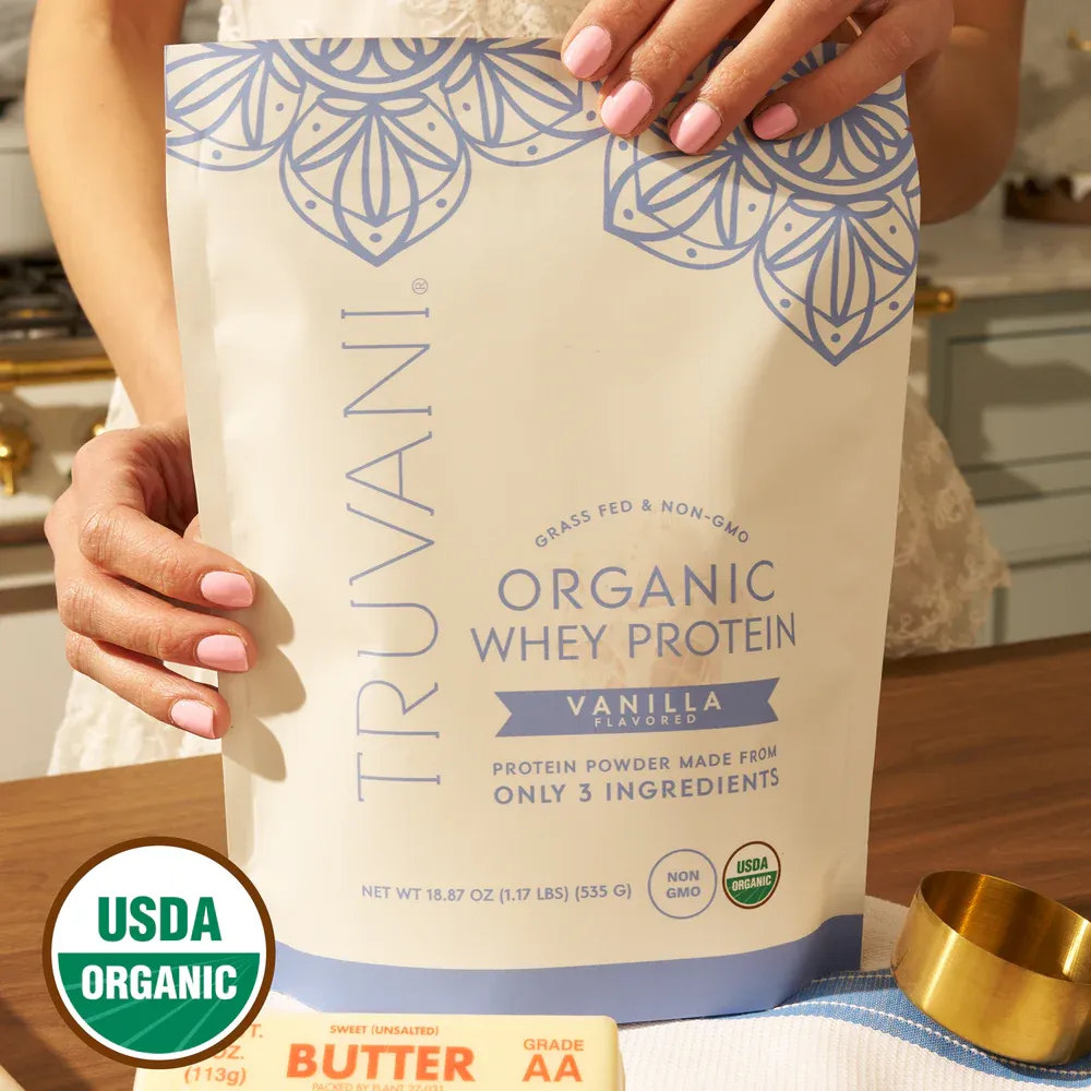 Truvani Whey Protein Vanilla 18.87oz