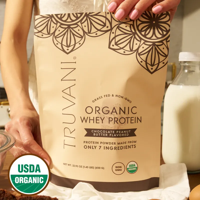 Truvani Whey Protein Choc Peanut Butter 22.92oz