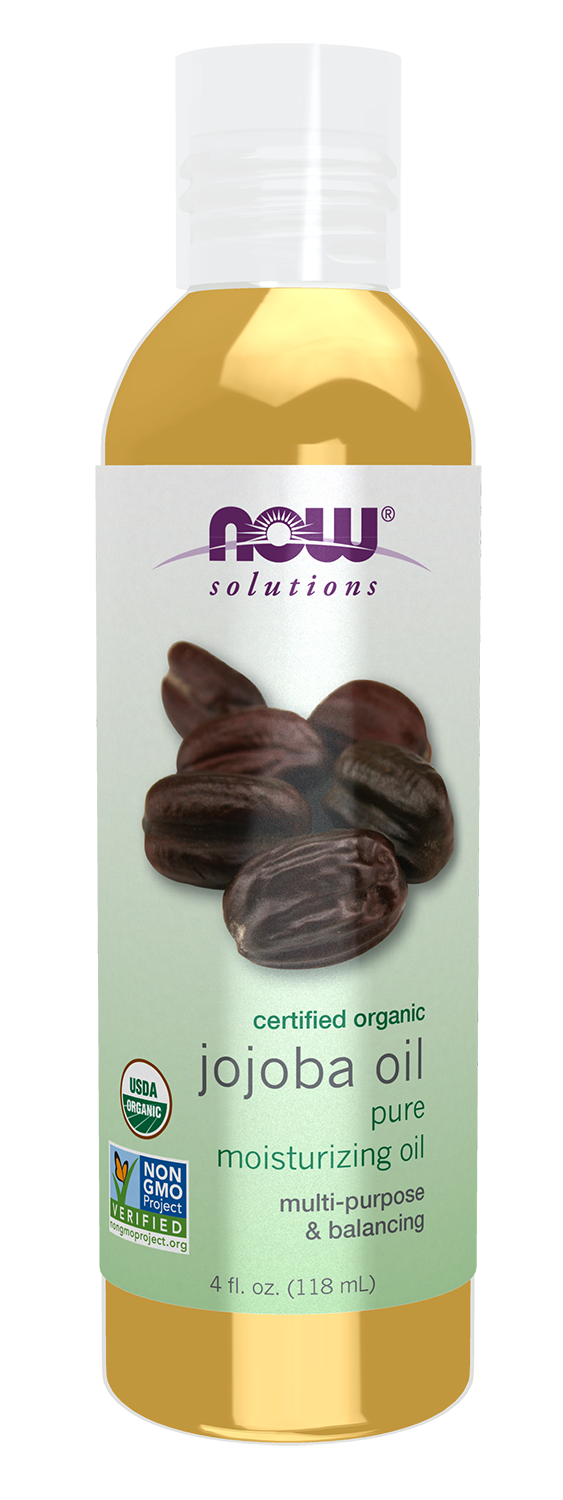 NOW Organic Jojoba Oil 4 Fl. Oz.