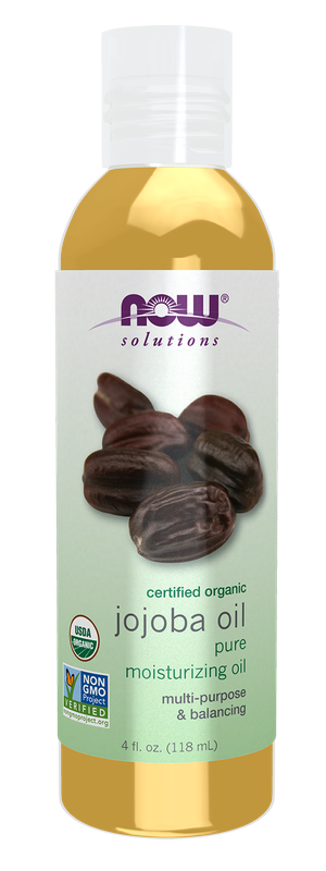 NOW Organic Jojoba Oil 4 Fl. Oz.