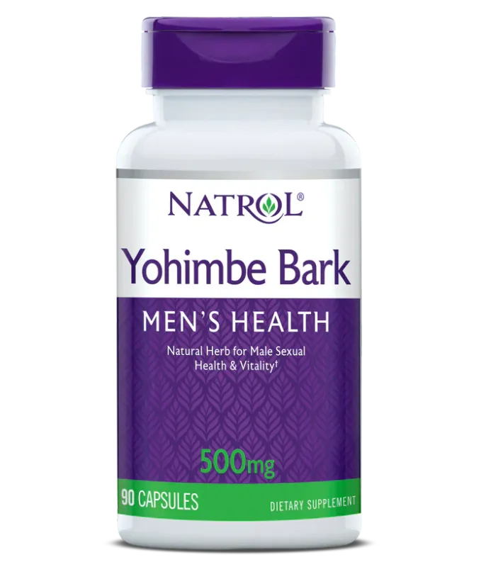 Natrol Yohimbe Bark 500mg 90c