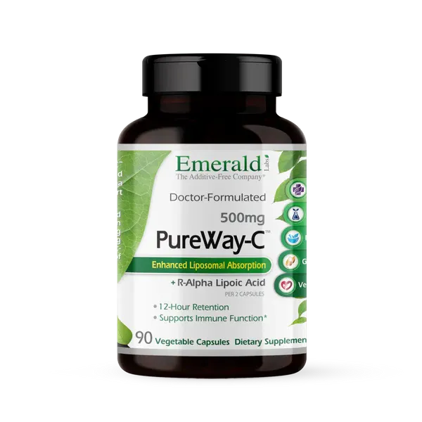 Emerald 500mg Pureway-C + R-Alpha Lipoic 90 veg caps