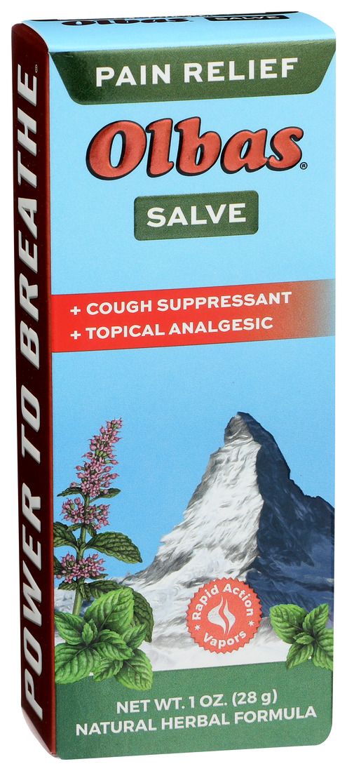 Olbas, Herbal Analgesic Salve For Soothing Pain Relief, 1 Each, 1 Oz