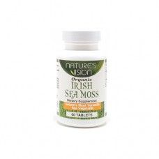 NATURE'S VISION Org. Irish Sea Moss 60 Caps.