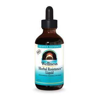 SOURCE NATURALS Wellness Herbal Resistance Liquid 4 Fl. Oz.