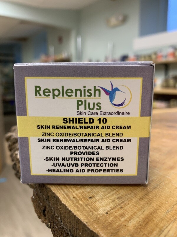 Replenish Plus Shiel 10 Skin Rebewal Repair Aid Cream 1.7oz