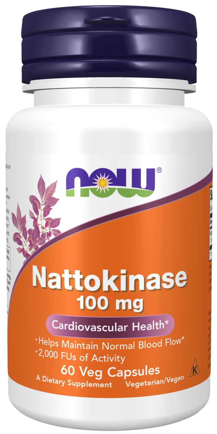 NOW Nattokinase 100mg 60 vc