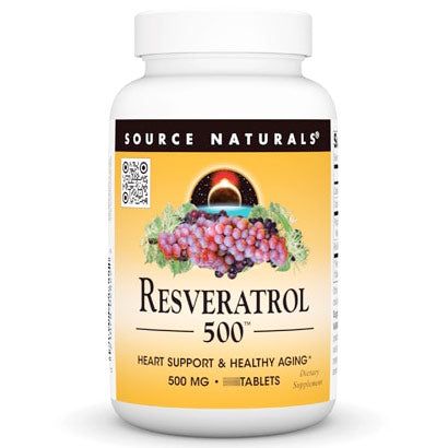 Source Naturals Reseveratrol 500 120 tabs