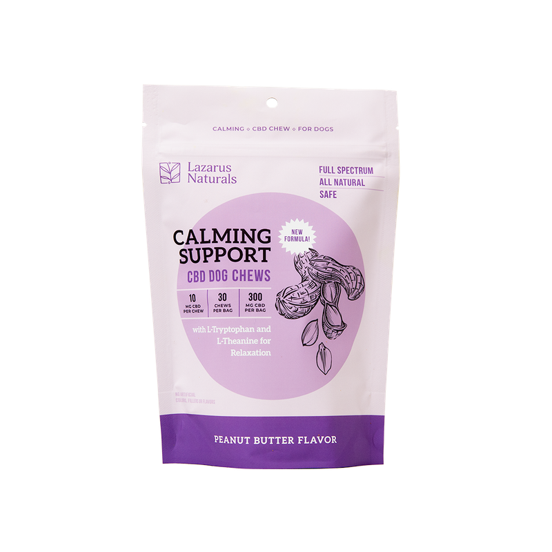 Lazarus Naturals Calming Support CBD Dog Chews