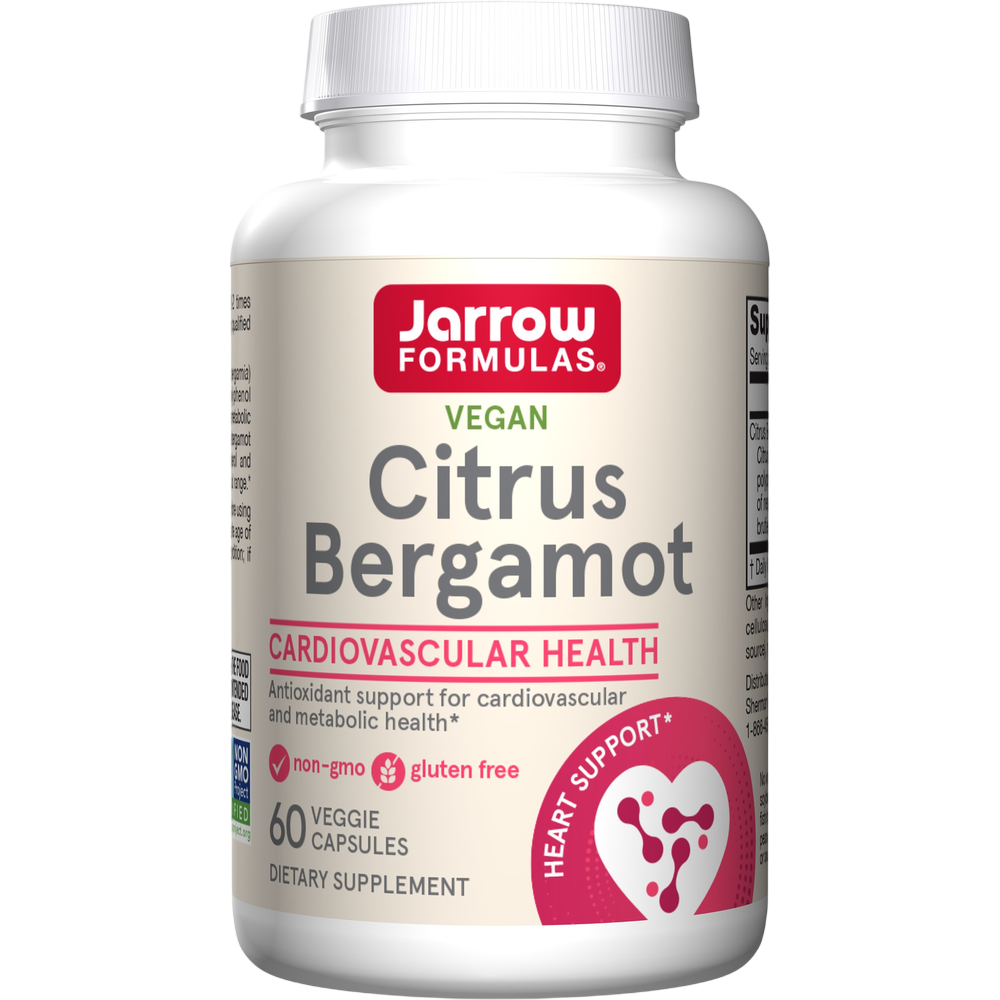 JARROW Citrus Bergamot 500 mg. 60 Veg. Caps.