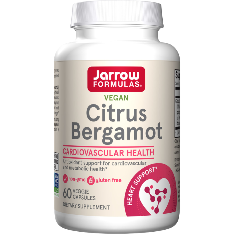 JARROW Citrus Bergamot 500 mg. 60 Veg. Caps.