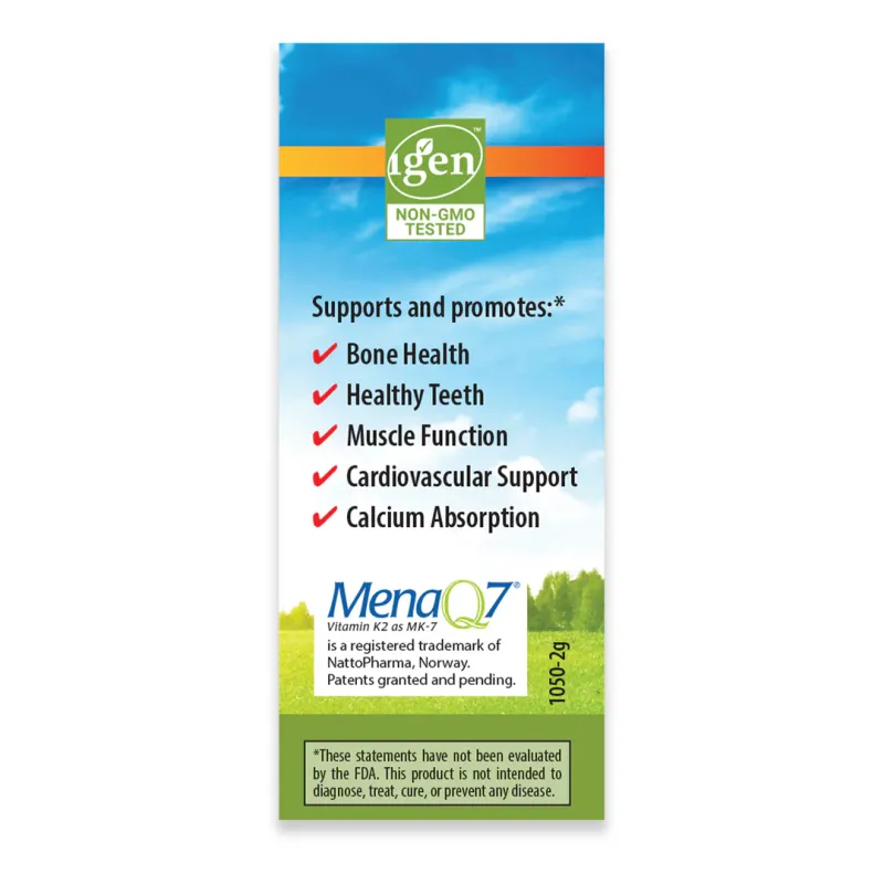 Carlson Super Daily D3+K2 50mcg/45mcg 360 Vegetarian Drops