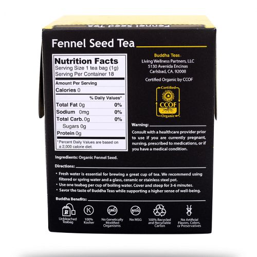 BUDDHA Fennel Seed 18 Tea Bags