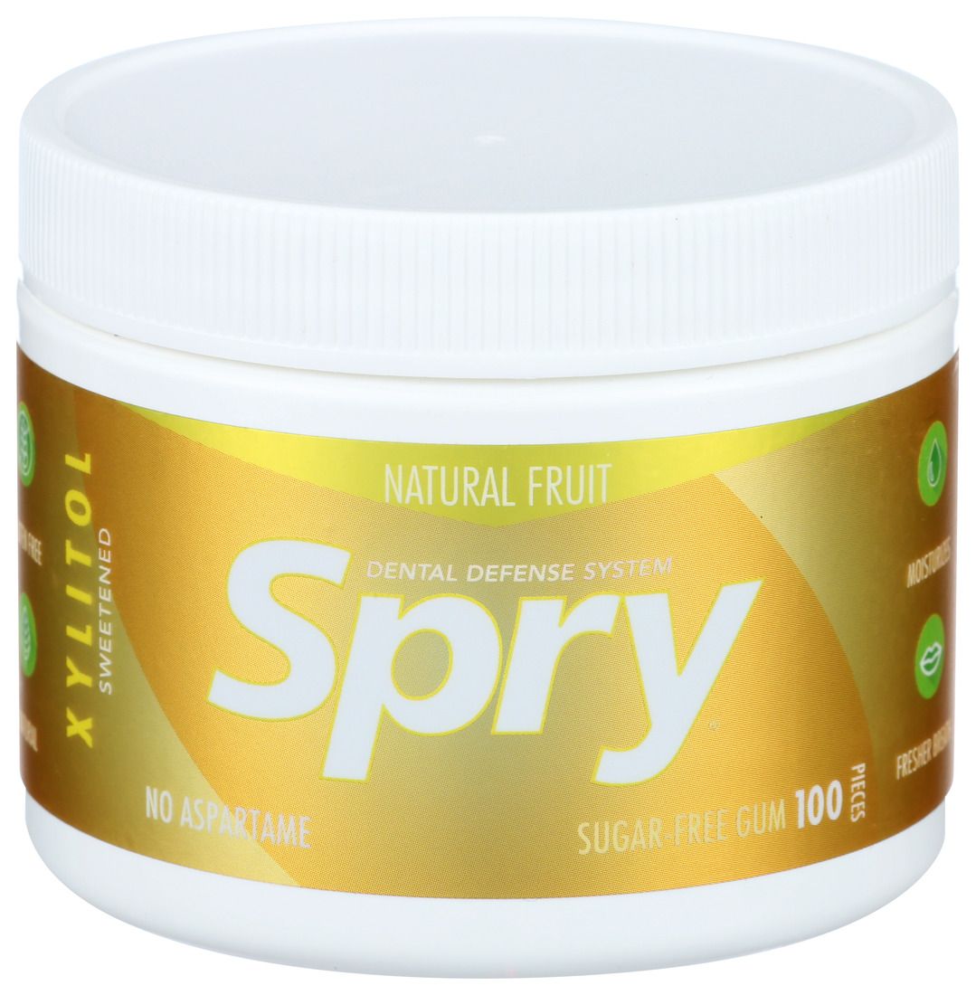 Spry Fresh Fruit Chewing Gum 100 count