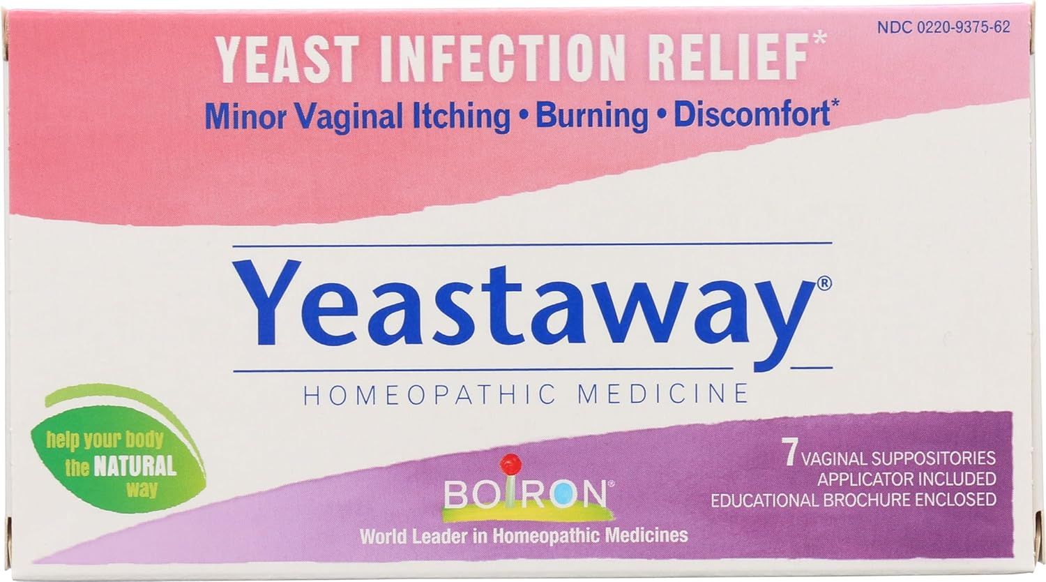 BOIRON Yeastaway 7 Vag. Supps.