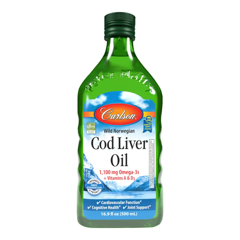 CARLSON Cod Liver Oil  16.9 Fl. Oz.