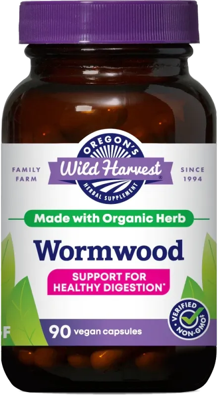 OREGON'S WILD HARVEST Wormwood 90 Caps.