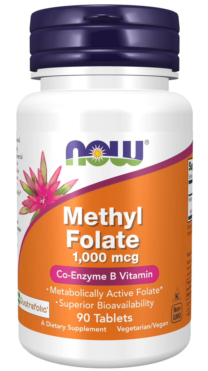 NOW Methyl Folate 1,000mcg 90 tabs
