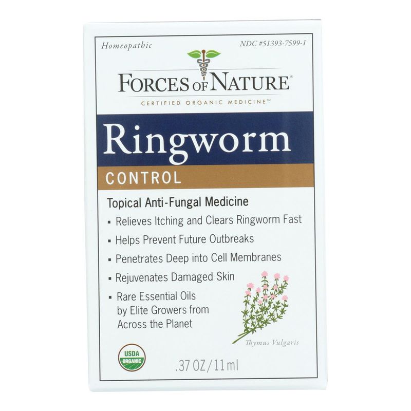 Forces Of Nature Ringworm Organic Plant Medicine 11 ml
