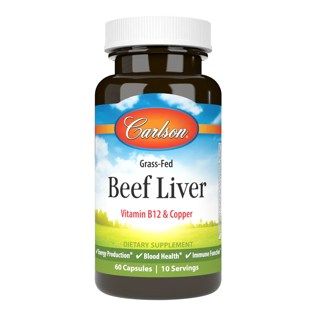 Carlson Beef Liver 60c