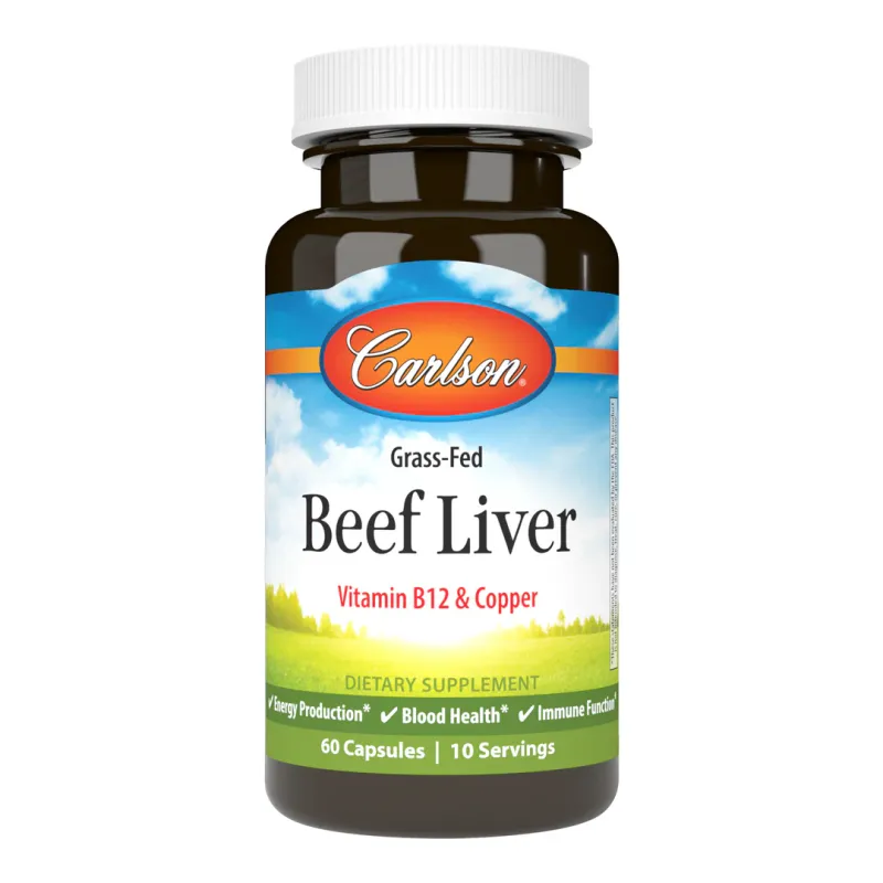 Carlson Beef Liver 60c