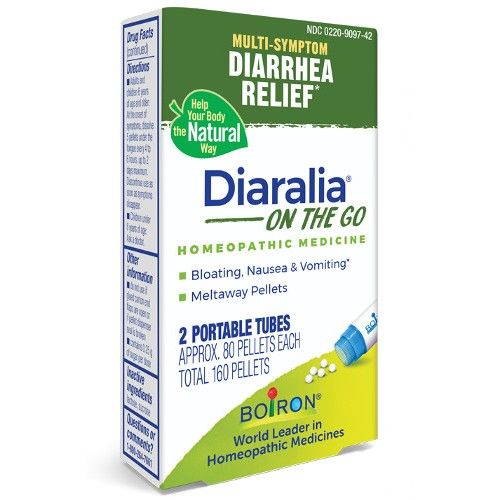 Boiron Diaralia On The Go 2 portable tubes 160 pellets