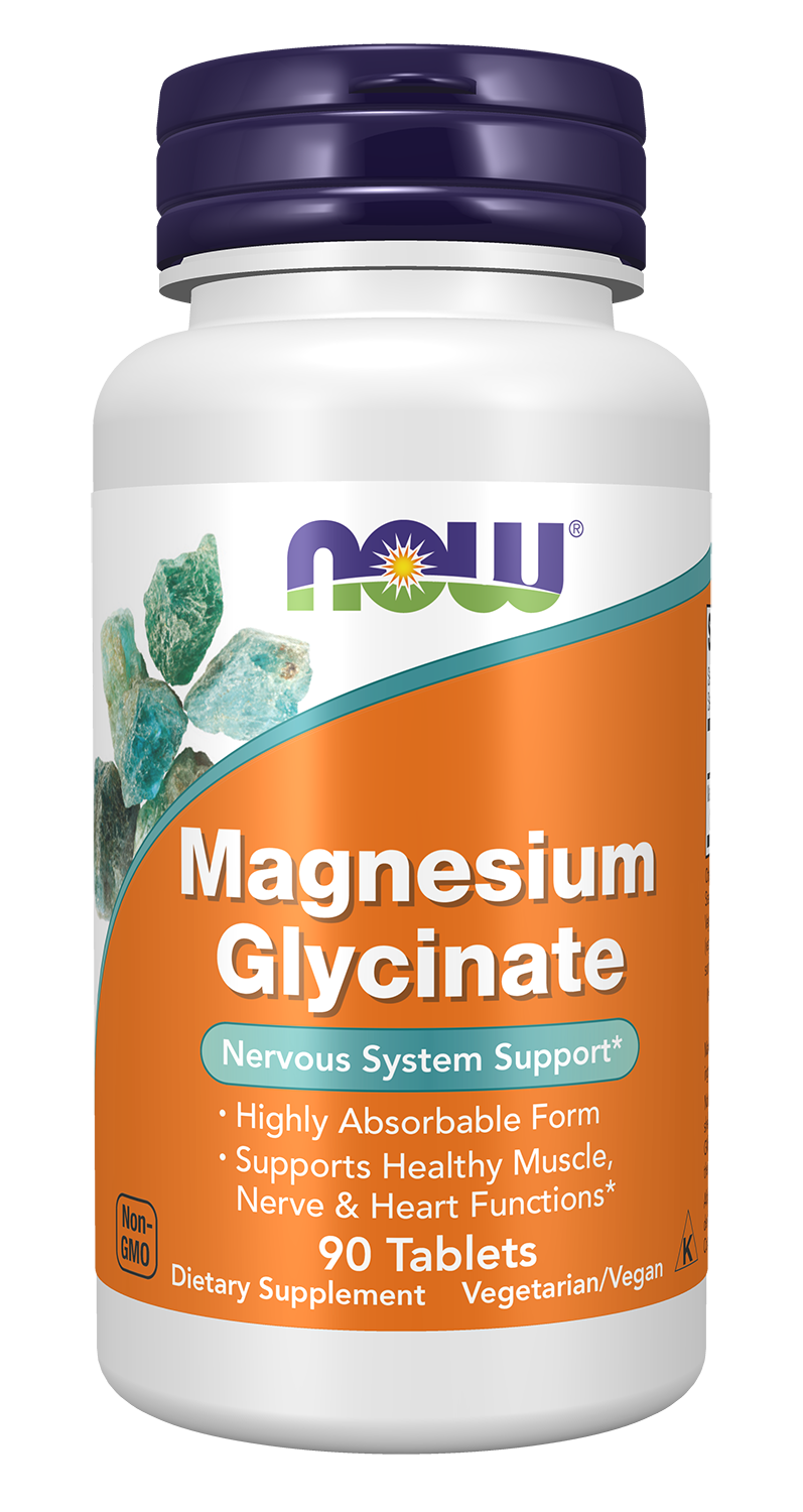 NOW Magnesium Glycinate 90 tabs