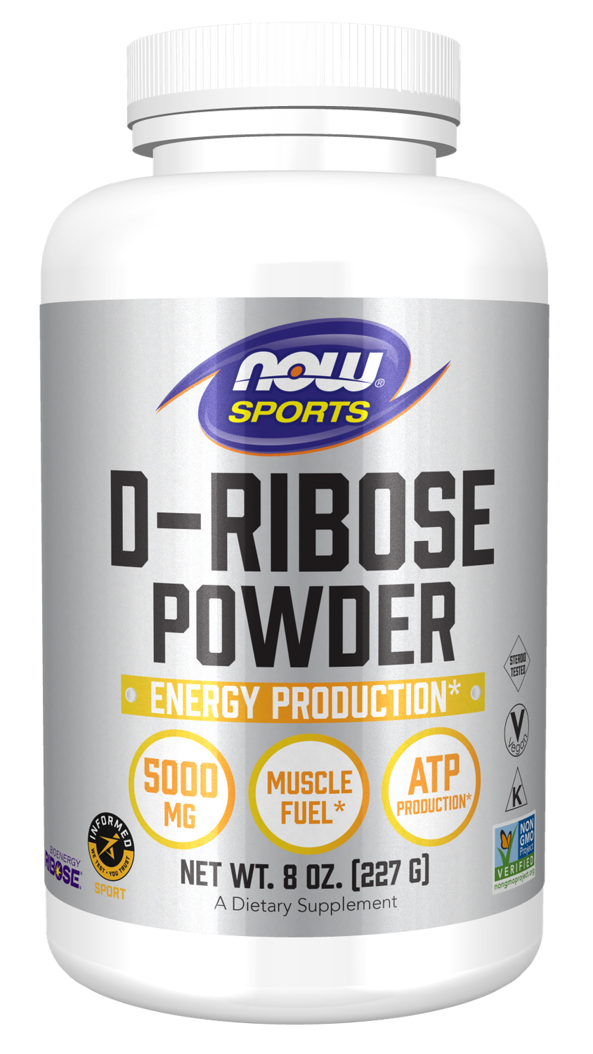 Now Sports D-ribose Powder 8oz