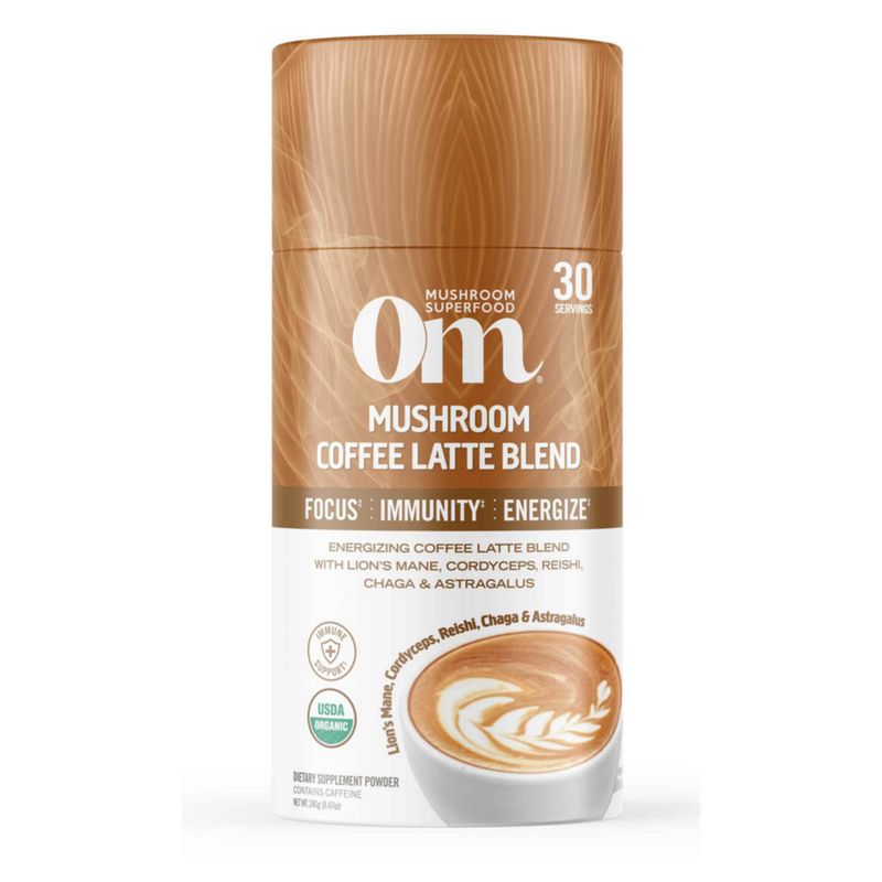 Om Mushroom Coffee Latte 8.47oz