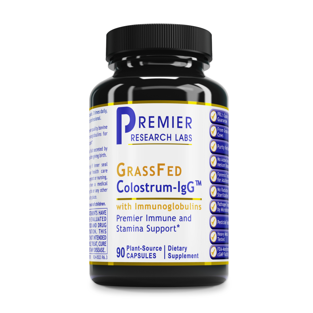 Premier Reasearch Labs GrassFed Colostrum - lgG 90cap