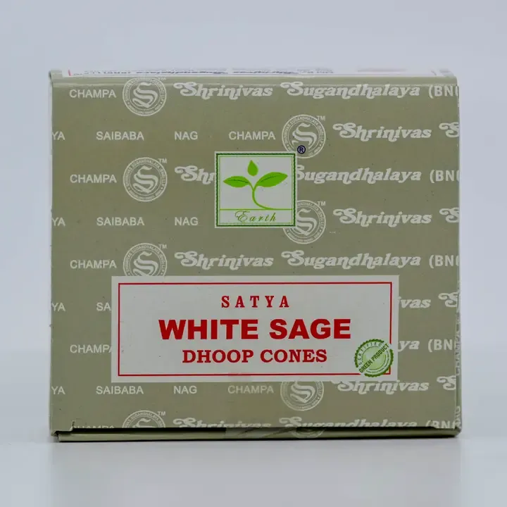 Satya White Sage Droop Cones