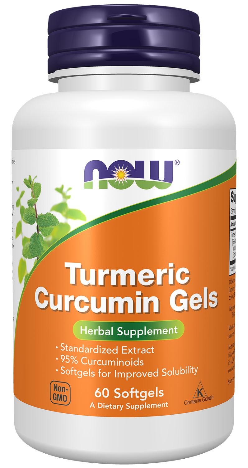 NOW Tumeric Curcumin Gels 60sg