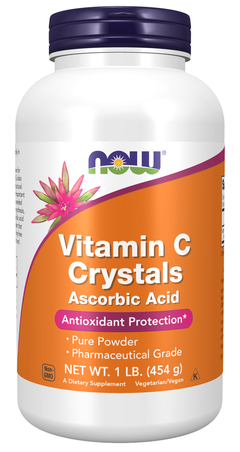 NOW Vitamin C Crystals - 1 lb. Powder