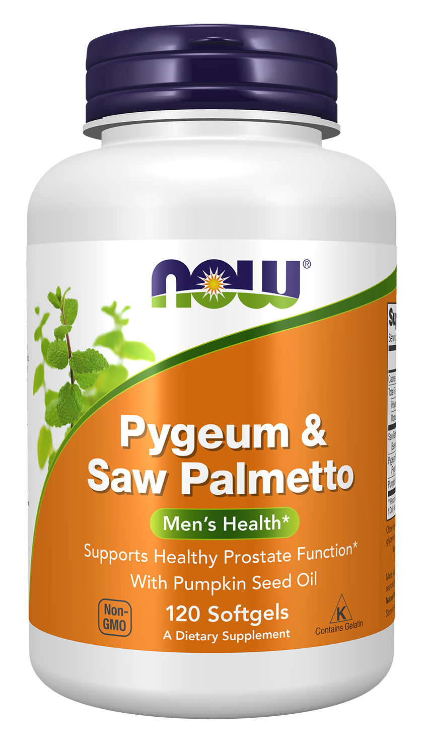 NOW Pygeum &amp; Saw Palmetto 120sg
