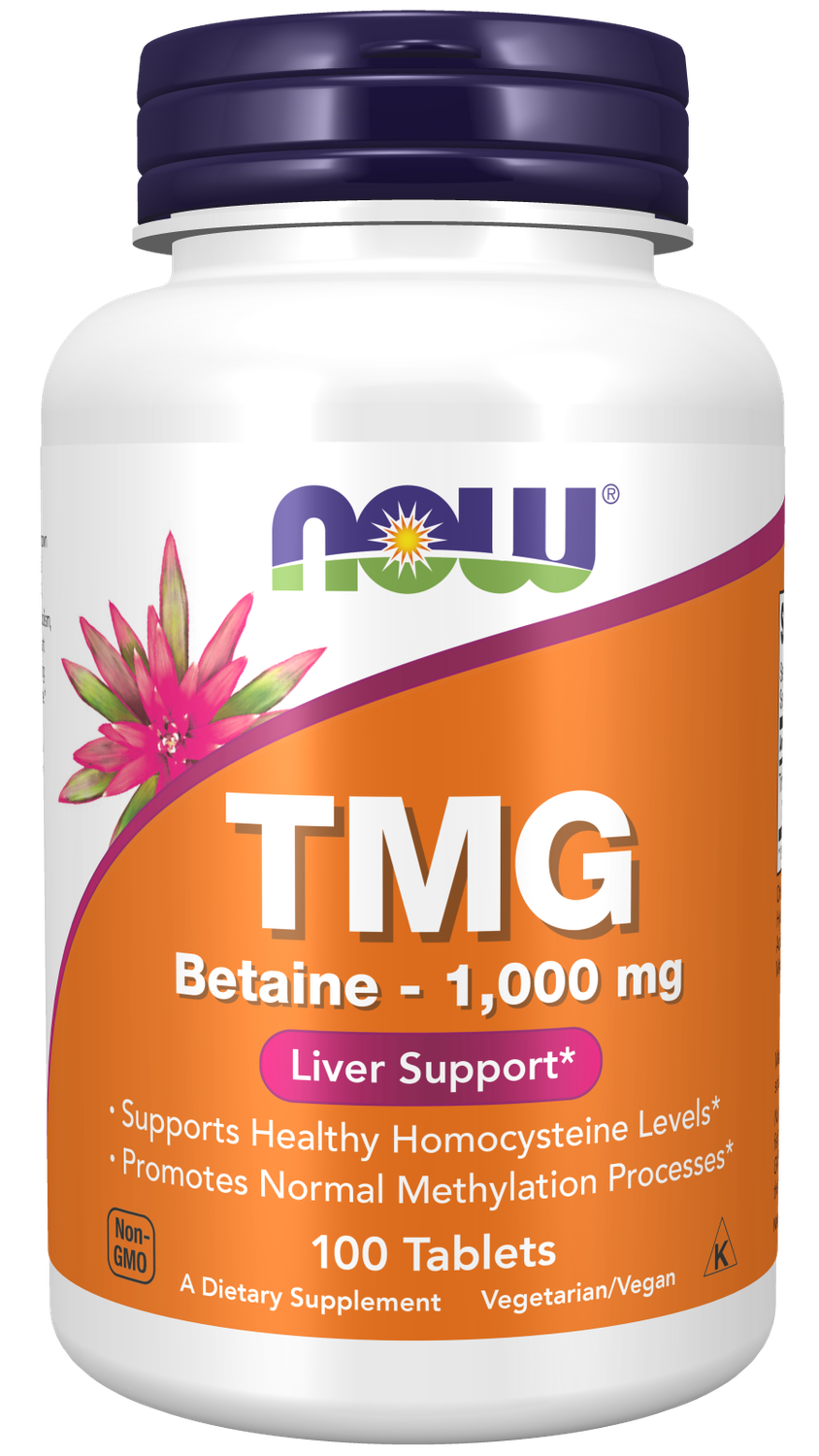 NOW TMG Betaine 1000mg 100t