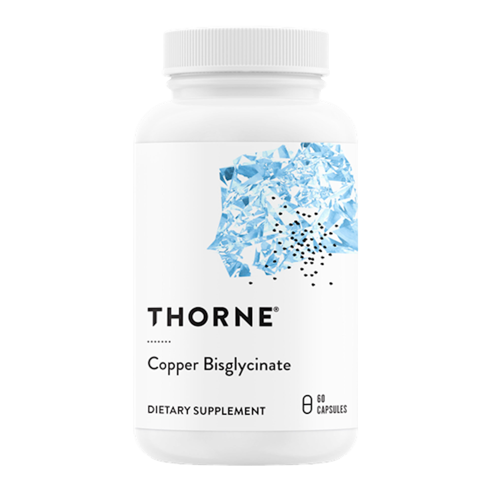 Thorne Copper Bisglycinate 60 Caps