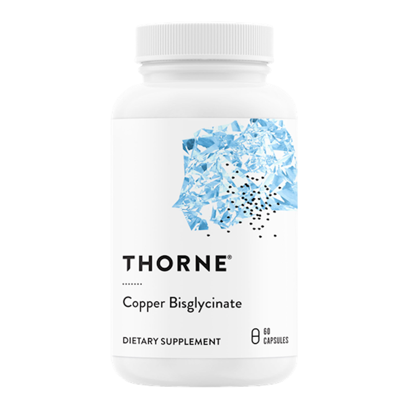 Thorne Copper Bisglycinate 60 Caps