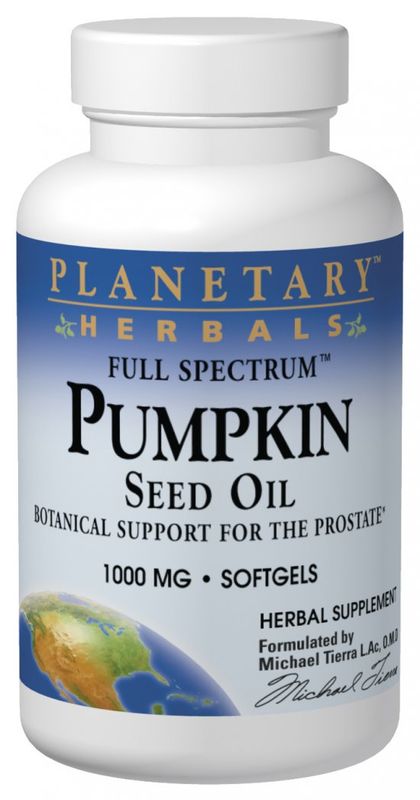 Planetary Herbals Pumpkin Seed Oil 1000mg 180sg