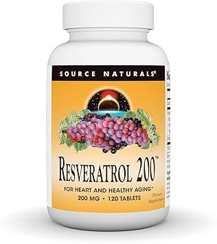 Source Naturals Resveratrol 200 120c