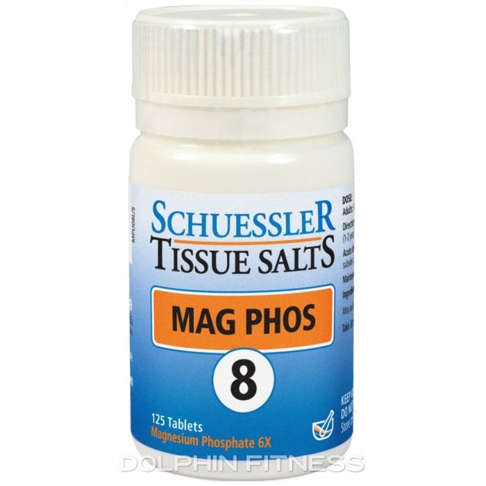 Schuessler Tissue Salts Mag Phos 6x #8 125tb