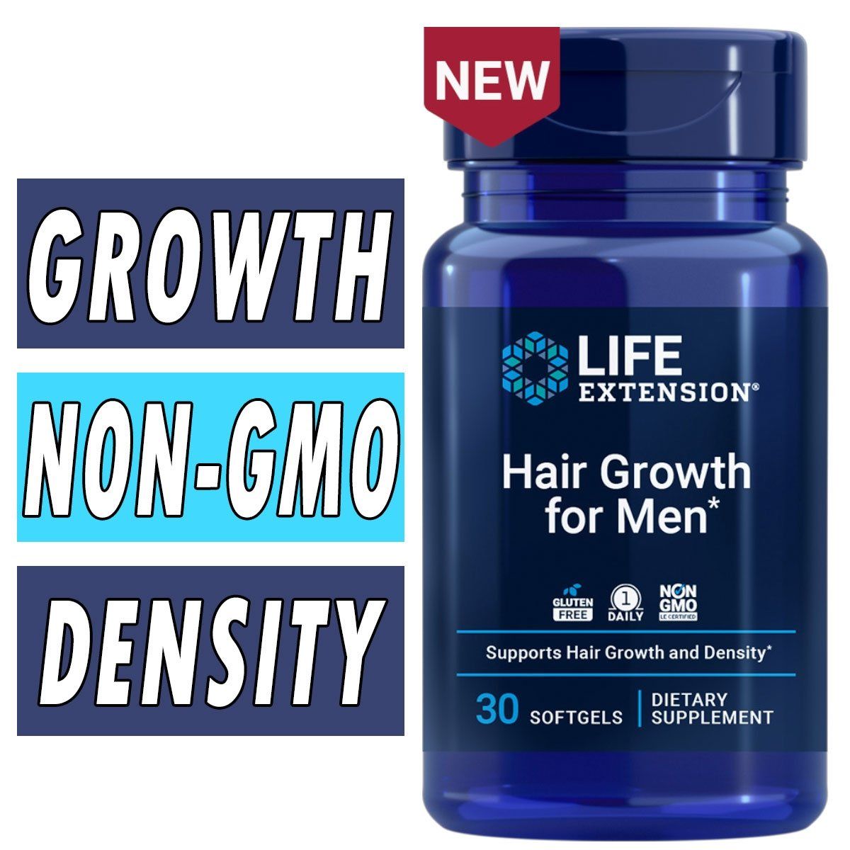 Life Extension Hair Growth For Men 30sg