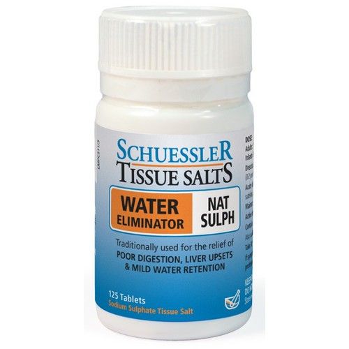 Schuessler Tissue Salts Nat Sulph 6x #11 125t