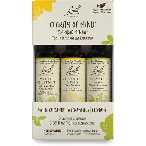 Bach Clarity Of Mind Kit X3 10ml