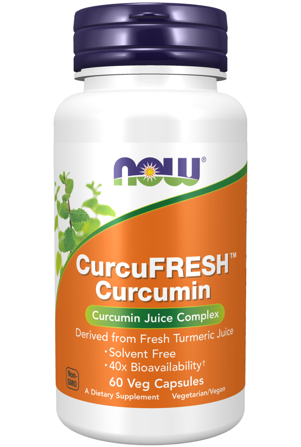 NOW curcuFRESH Curcumin 60vc