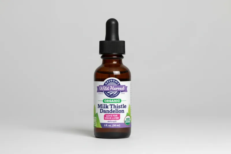 Oregon Wild Harvest Milk Thistle Dandelion 1oz