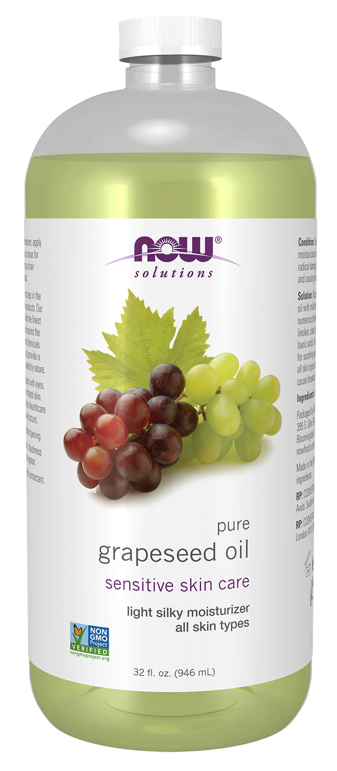 NOW Grapeseed Oil 32oz