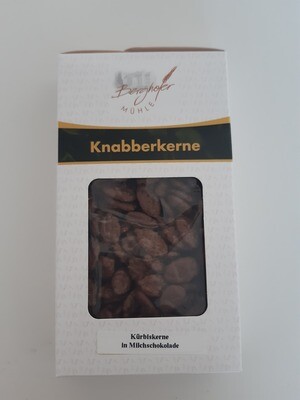 Knabberkerne in Milchschokolade 100g