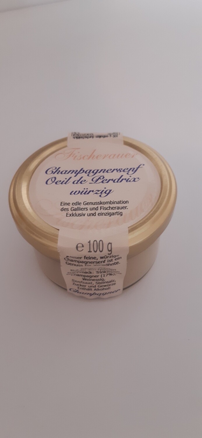 Champagnersenf Oeil de Perdrix 100g