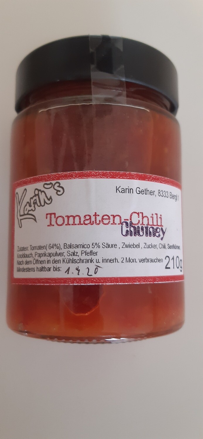 Tomaten Chily Chuttney 210g